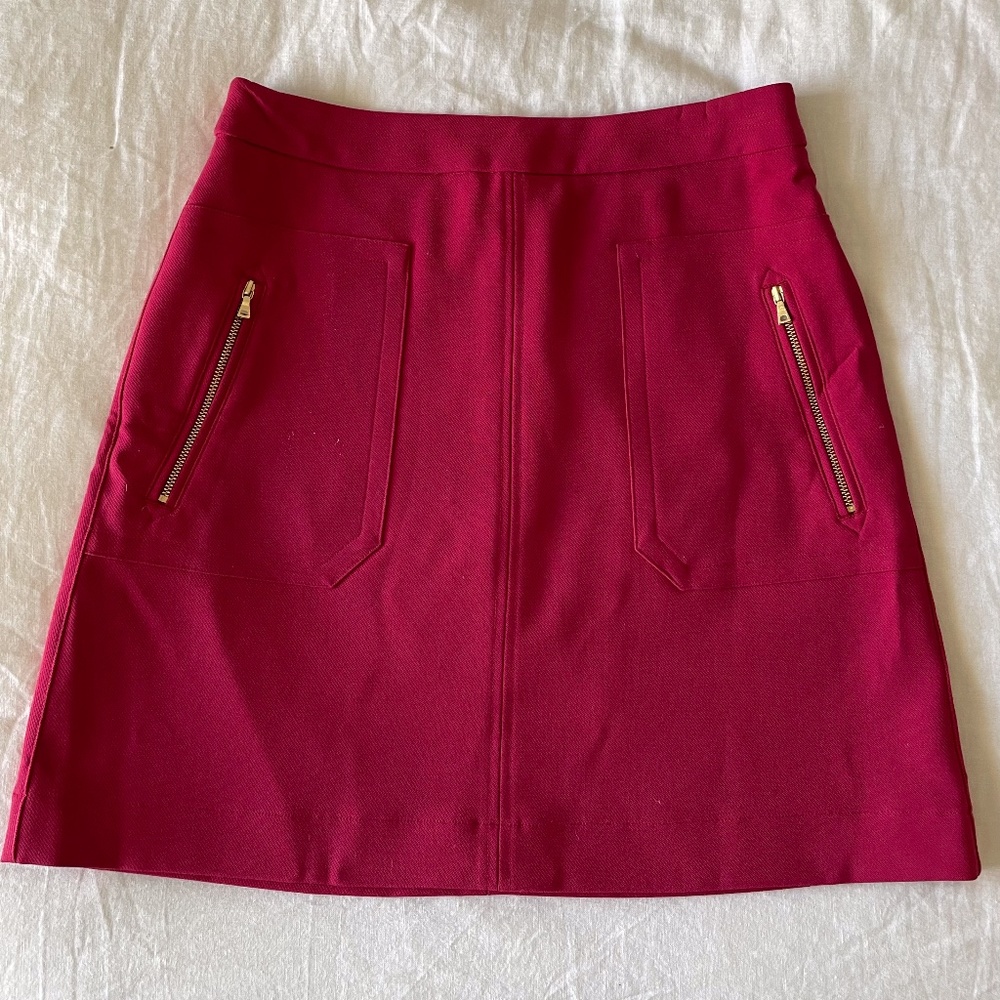 NWT Loft Mini Skirt in Berry Size 2